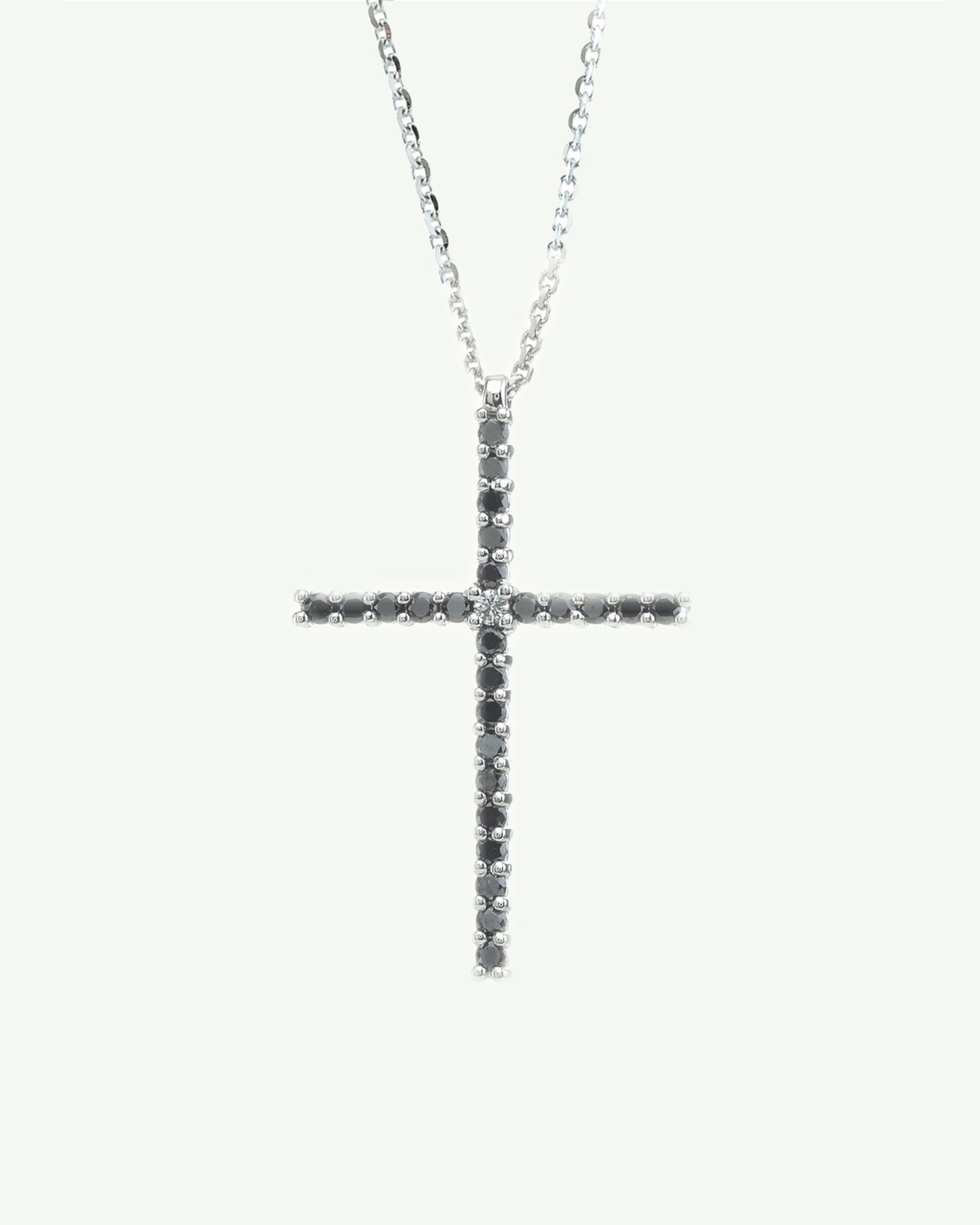 Pendente Croce di Diamanti